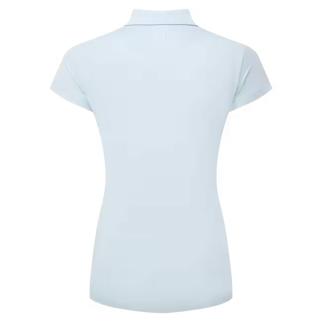 Footjoy polo femme en fil d'Écosse bleu claire