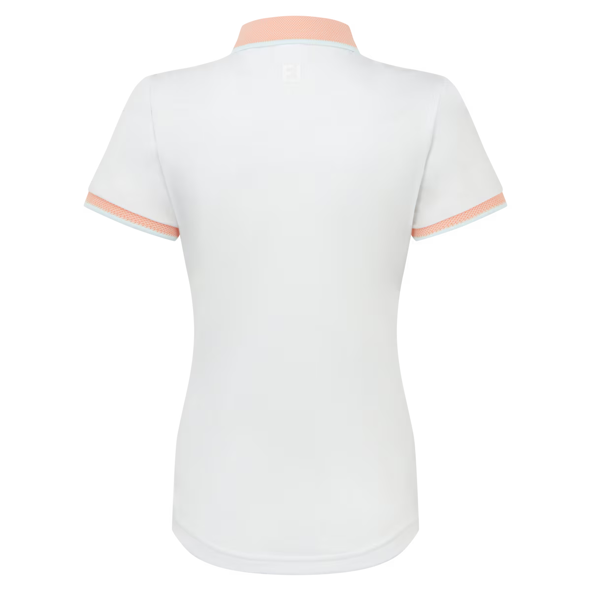 Footjoy Polo Femme Manches courtes Blanc/Pêche