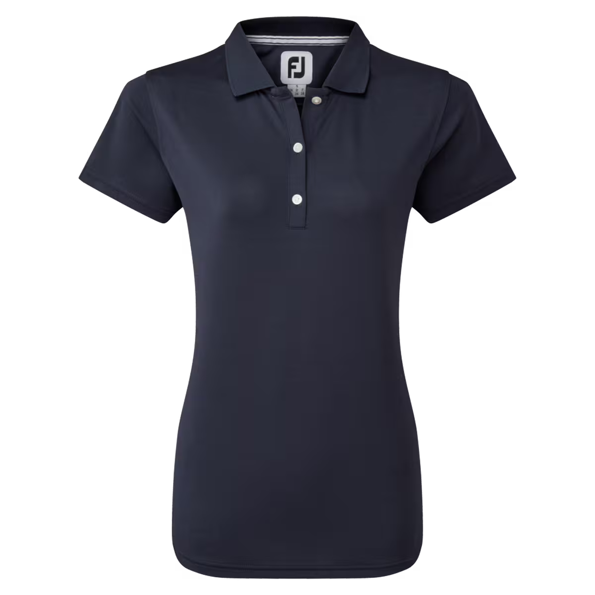 Footjoy Polo Femme Piqué uni Navy