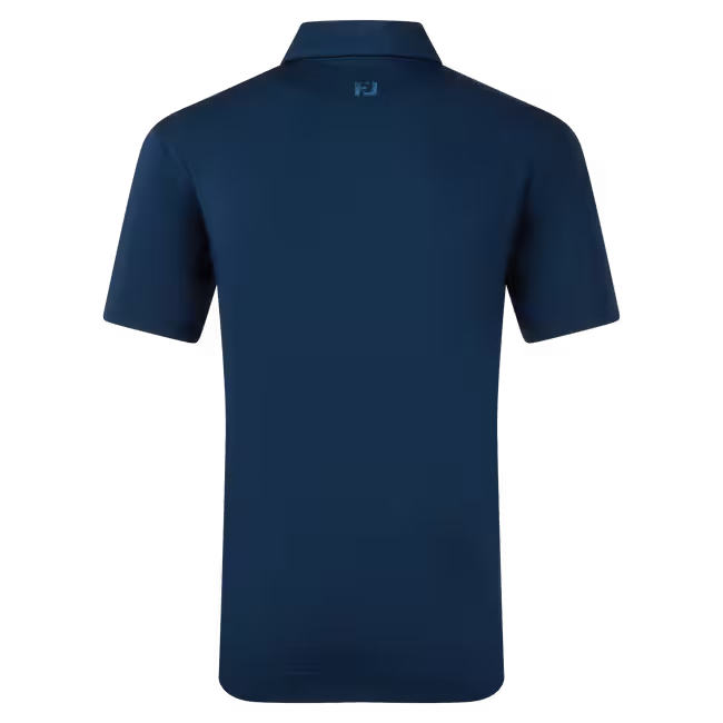 Footjoy Polo Fil d’Écosse Uni Bleu Marine
