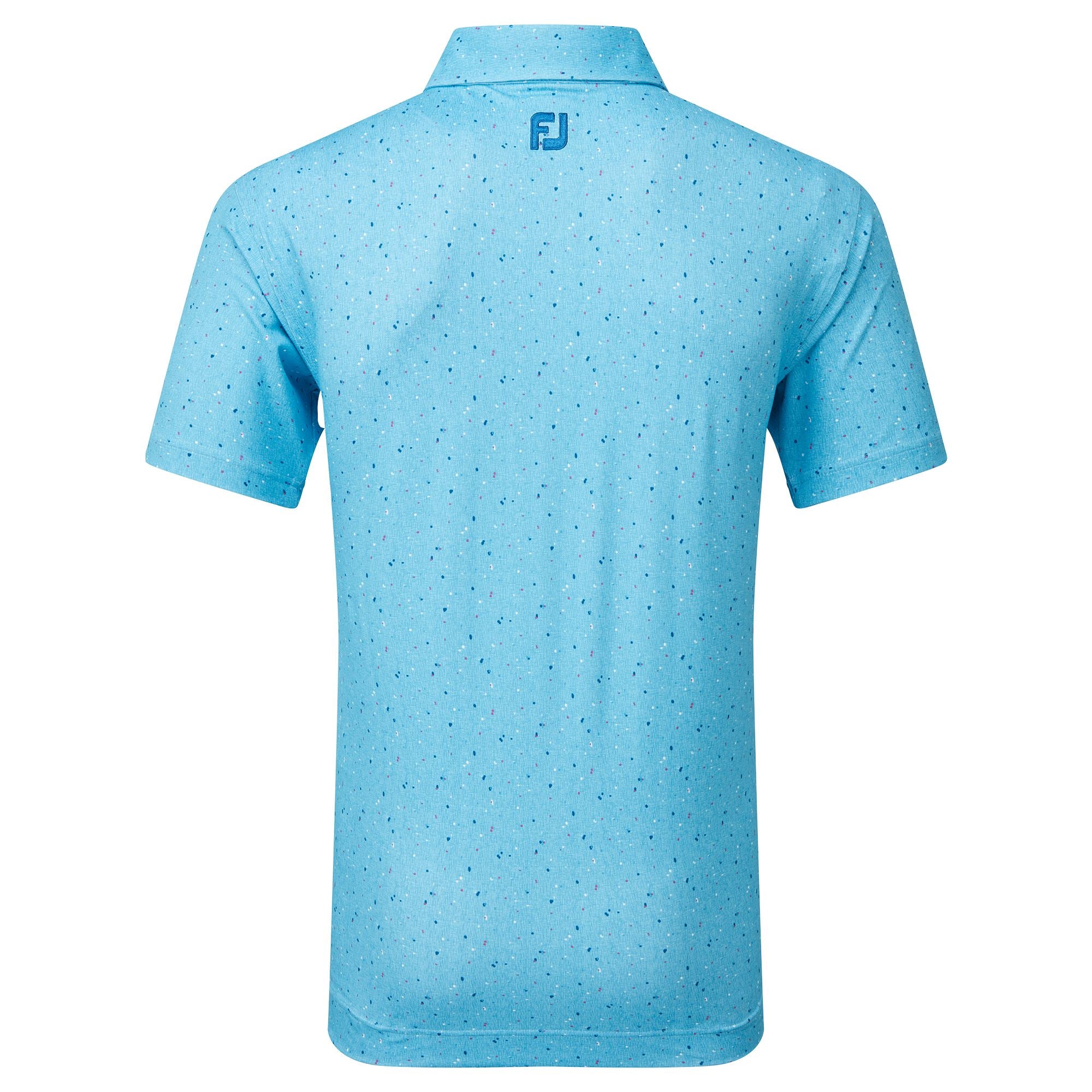 Footjoy Polo Golf Tweed Texture Blue Sky