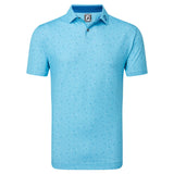 Footjoy Polo Golf Tweed Texture Blue Sky FootJoy