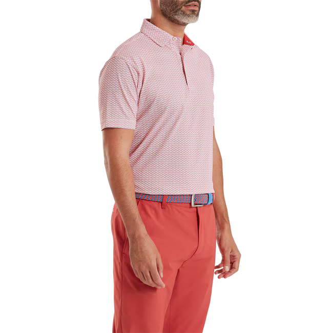 Footjoy Polo Imprimé Coquillage
