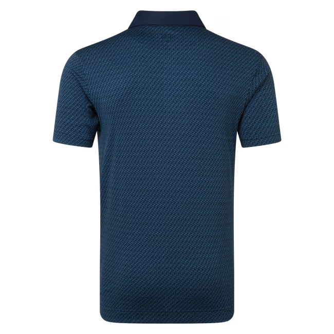 Footjoy Polo Jacquard Imprimé Géométrique