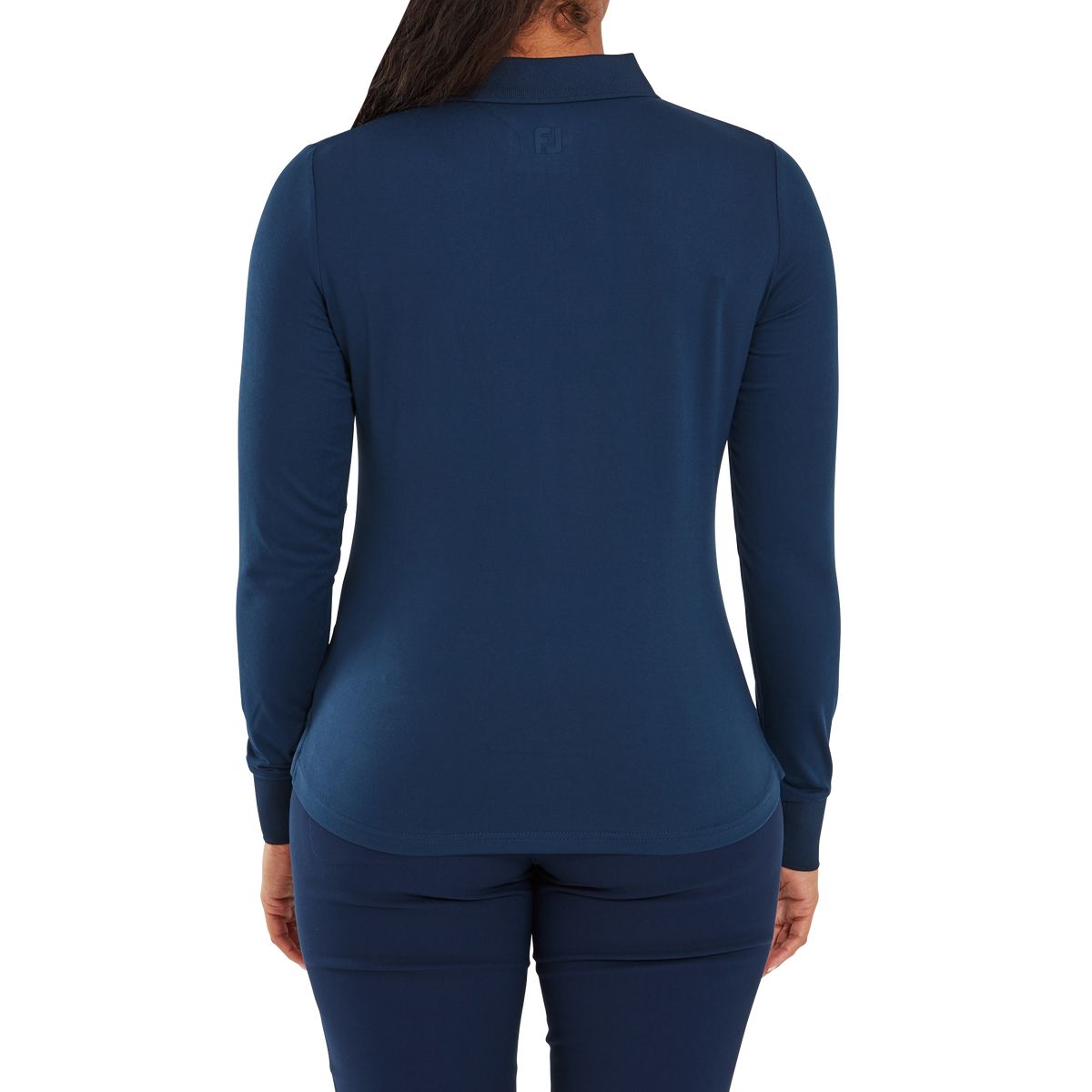 FootJoy Polo Manches Longues ThermoSeries Femme Bleu Marine