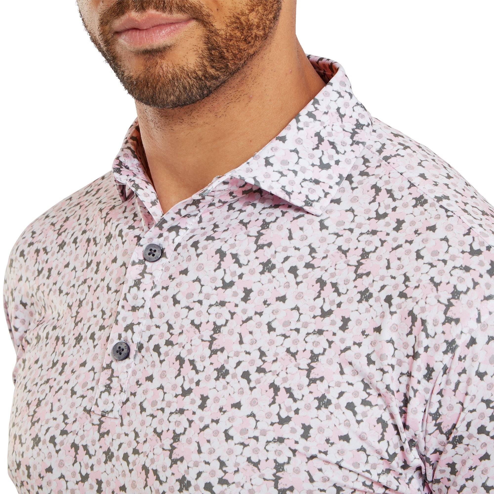 Footjoy polo Primrose lisle pink