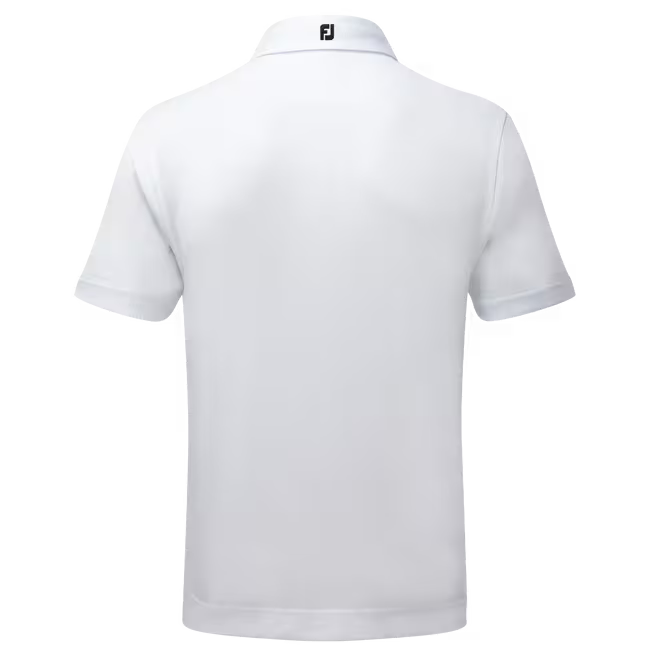 Footjoy Polo Stretch Piqué Blanc