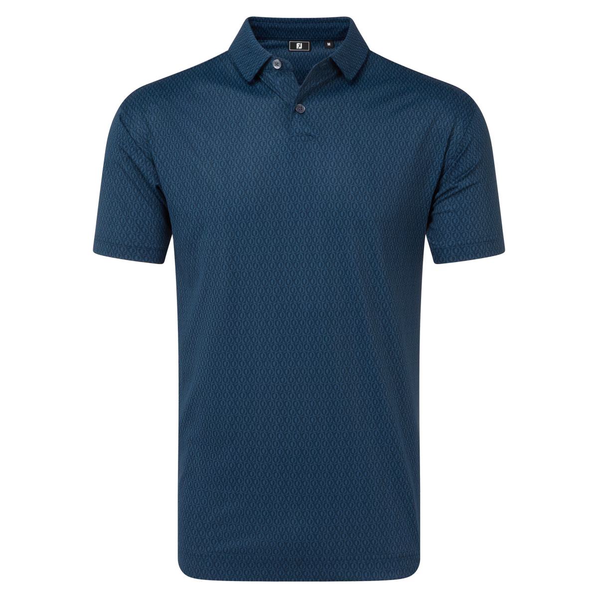 Footjoy Polo Stretch Piqué Motifs Géométriques Navy