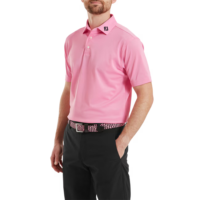 Footjoy Polo Stretch Piqué Rose
