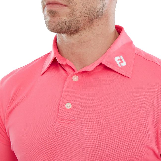 Footjoy polo Stretch Piqué Solid Rose Pamplemousse