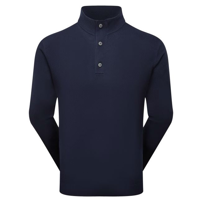 Footjoy Pullover Drirelease avec patte de boutonnage marine