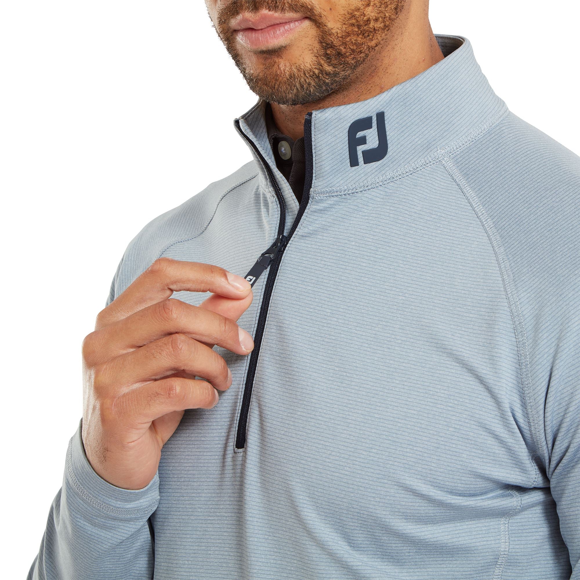 Footjoy Pullover Thermoseries gris chiné