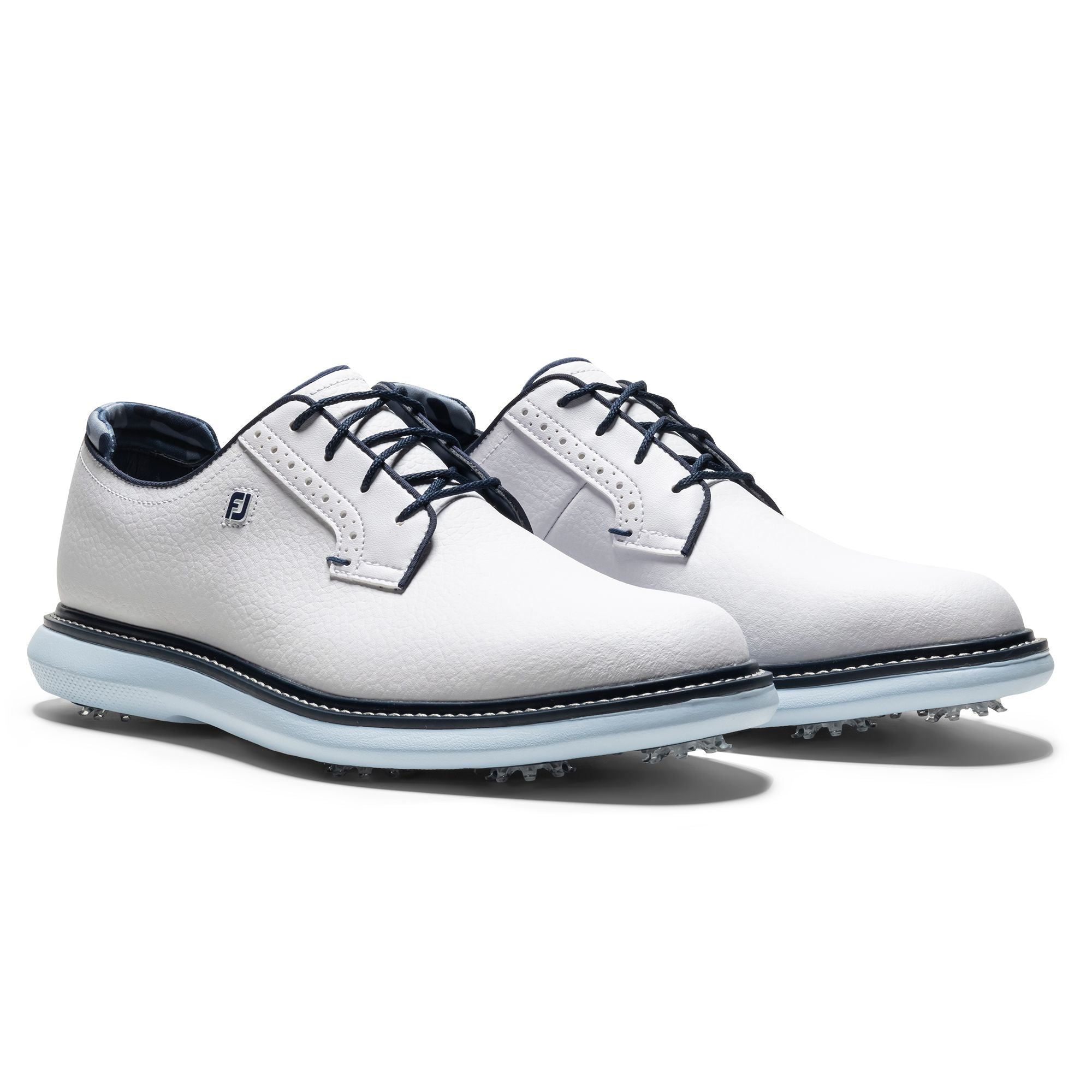 FootJoy Traditions BLUTCHER Blanche Bleu Marine Bleu