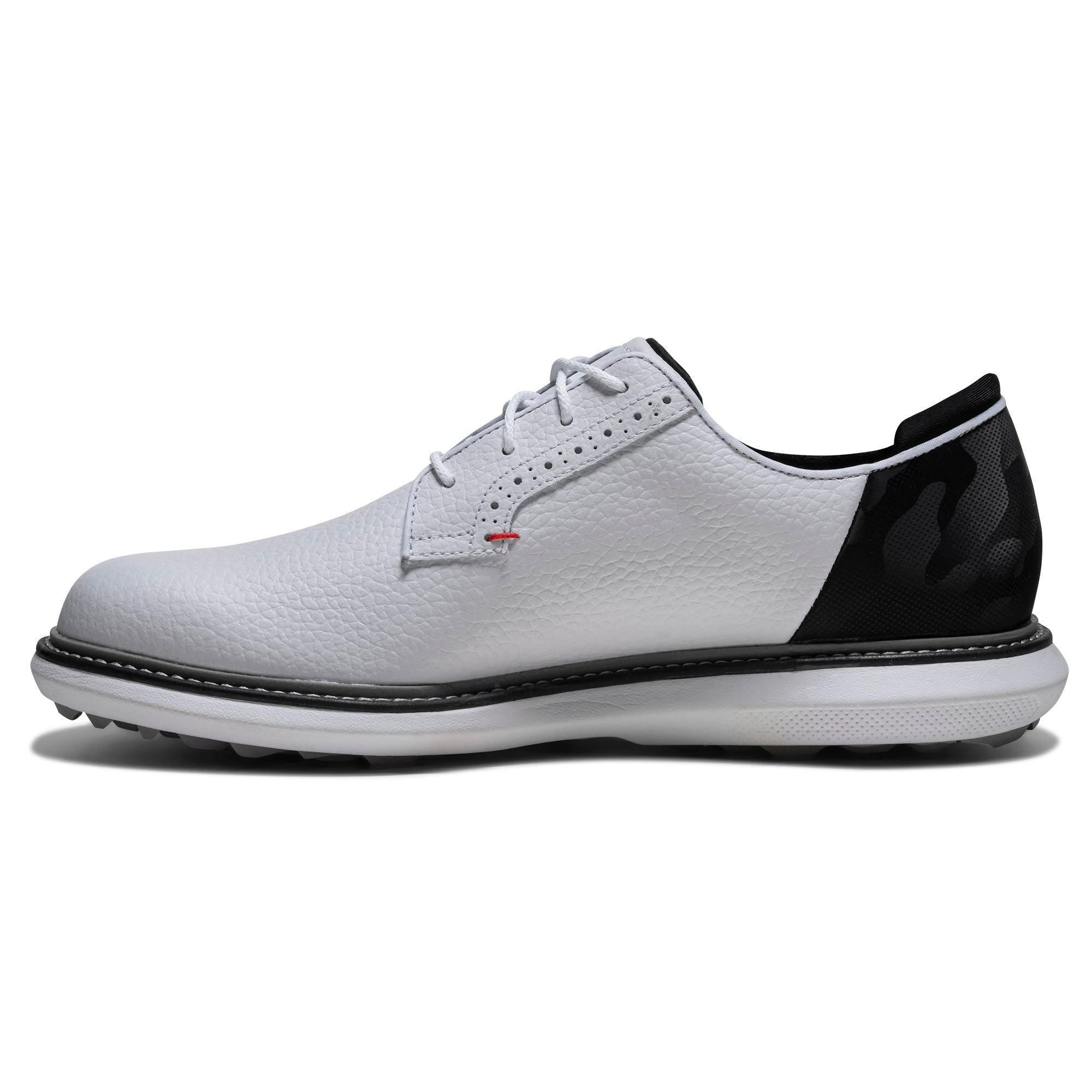 Footjoy Traditions spikeless BLUTCHER Blanche Noire Rouge - confort et élégance