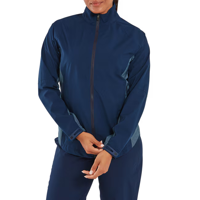 FootJoy Veste de Pluie HydroLite X Femme Bleu Marine