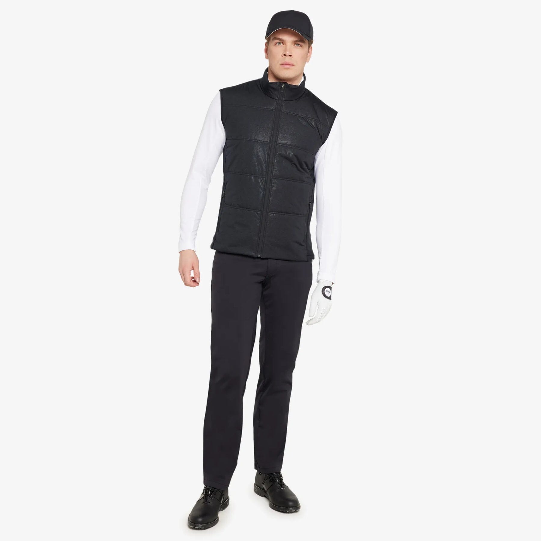 Galvin Green Gilet de golf LENNOX NOIR Régulation thermique et confort premium