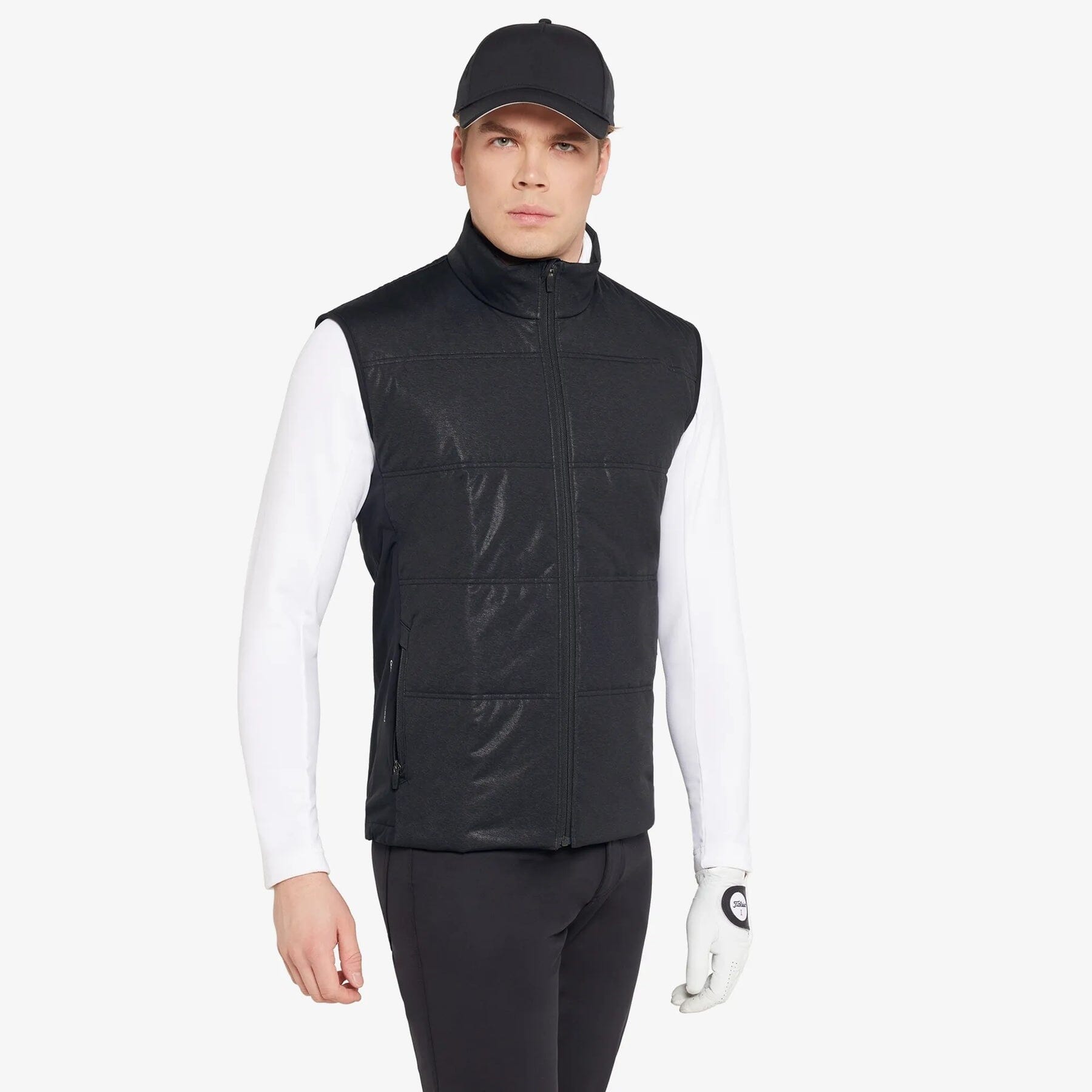 Galvin Green Gilet de golf LENNOX NOIR Régulation thermique et confort premium