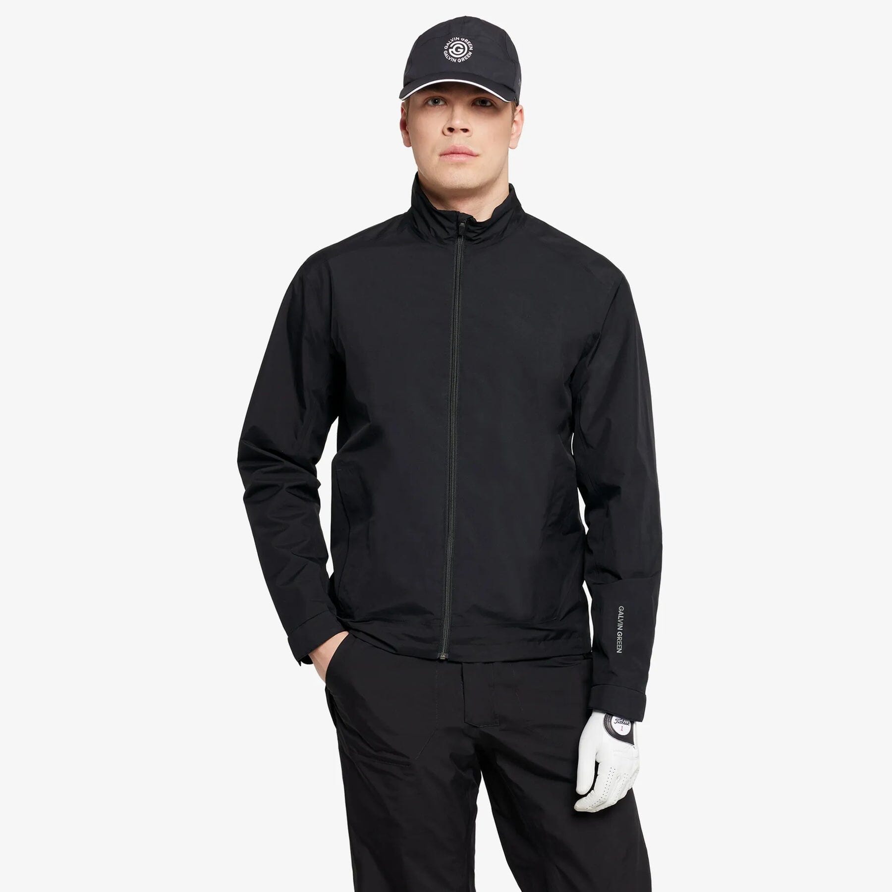 Galvin Green Veste De Pluie Aston Noir