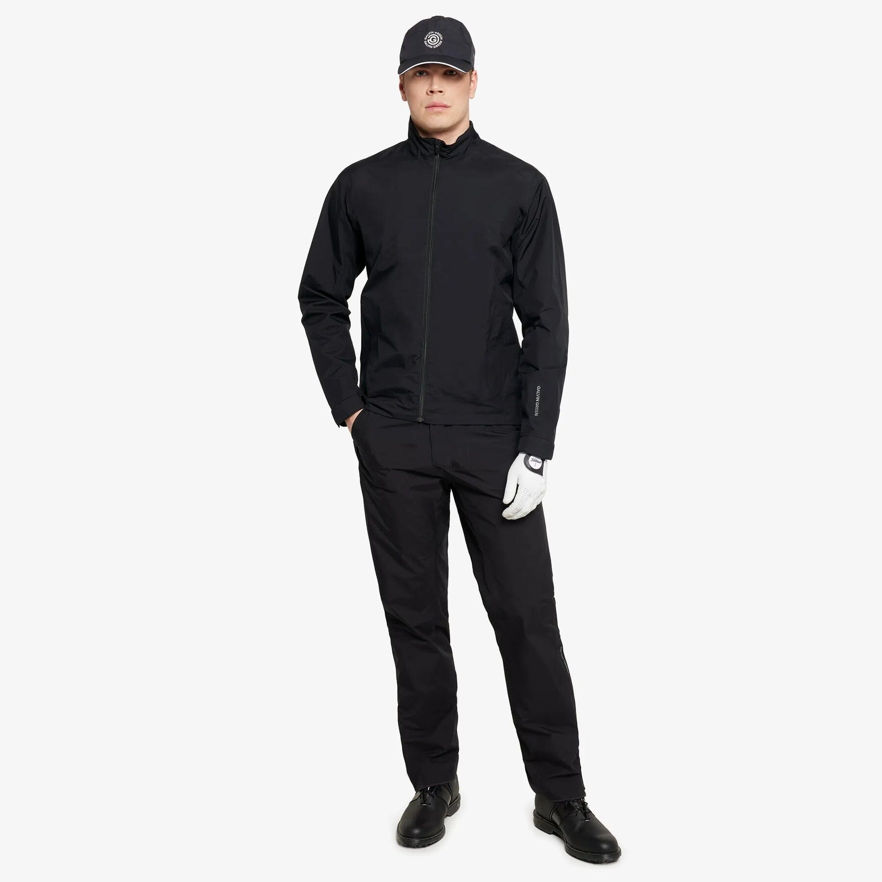 Galvin Green Veste De Pluie Aston Noir