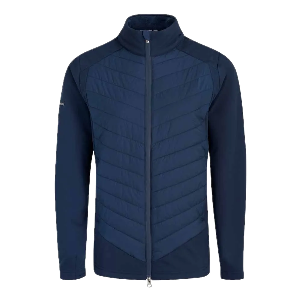 Ping Veste hybride matelassée Ines Femme Bleu Oxford