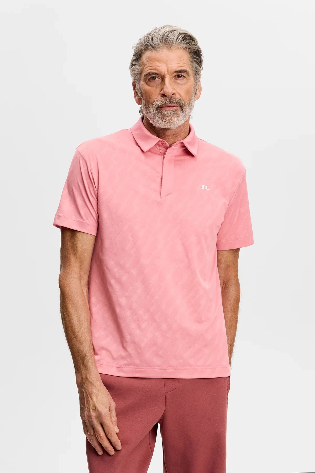 J.Lindeberg Polo Wilhelm Flamingo
