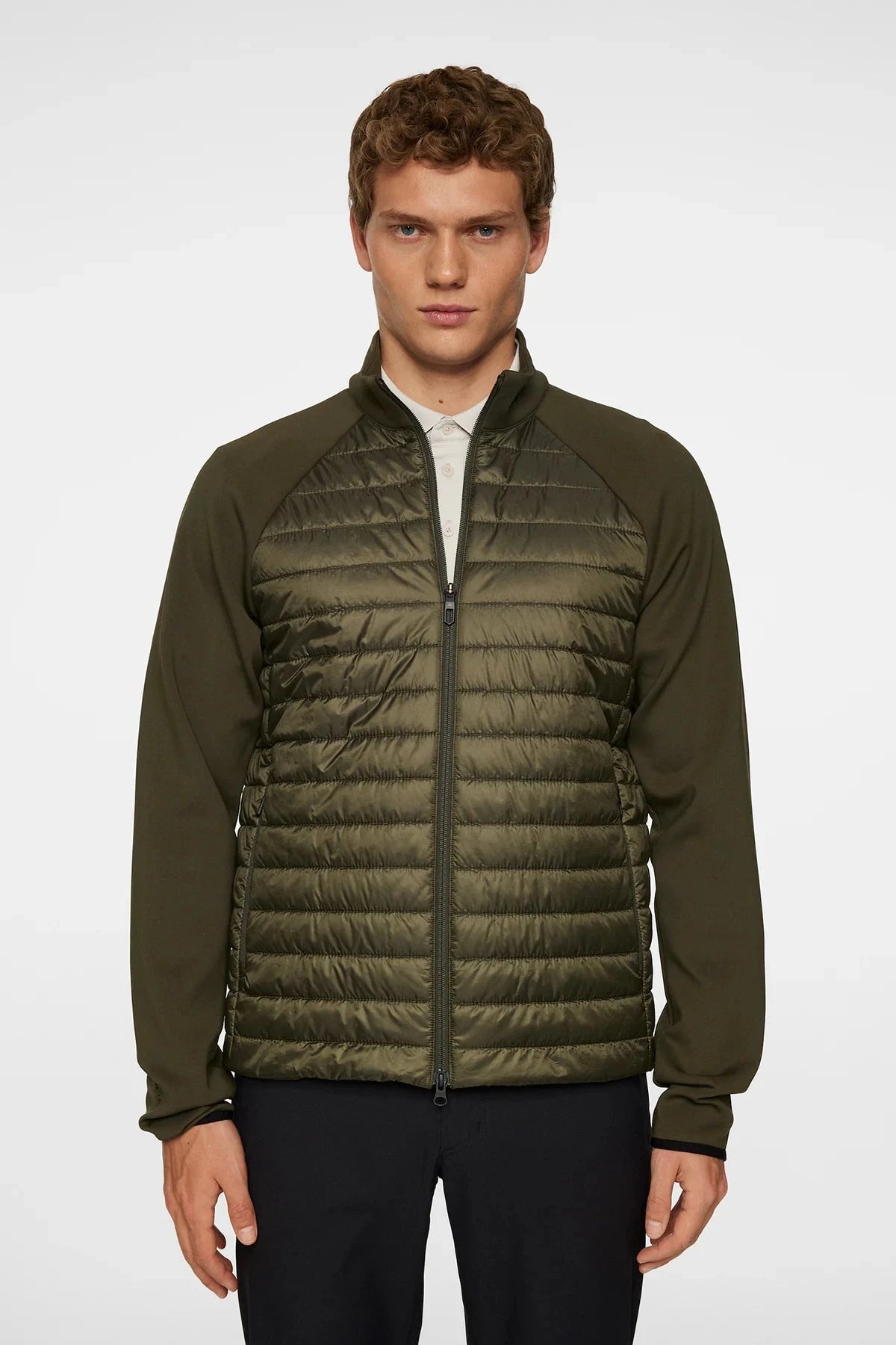J. Lindeberg Veste doudoune HAYDEN QUILT HYBRID forest green