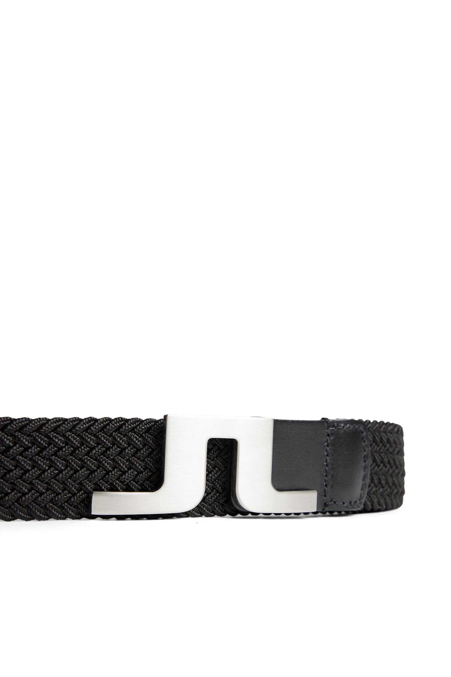 J.Lindeberg Ceinture tressée Berry Elastic Belt Noire