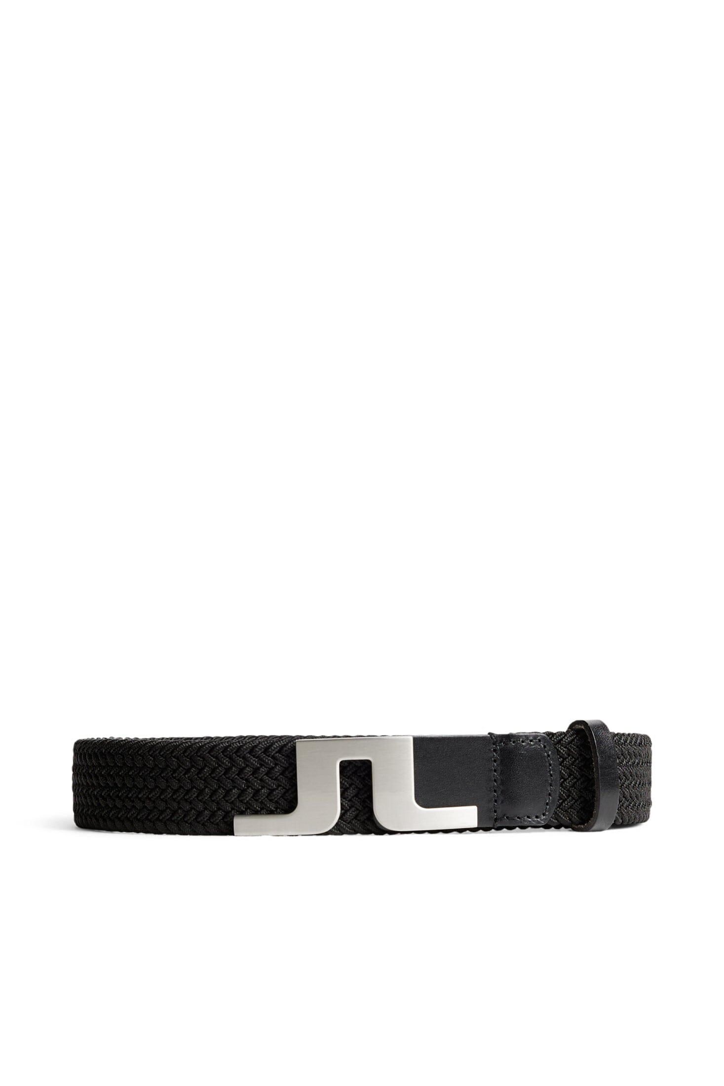 J.Lindeberg Ceinture tressée Berry Elastic Belt Noire