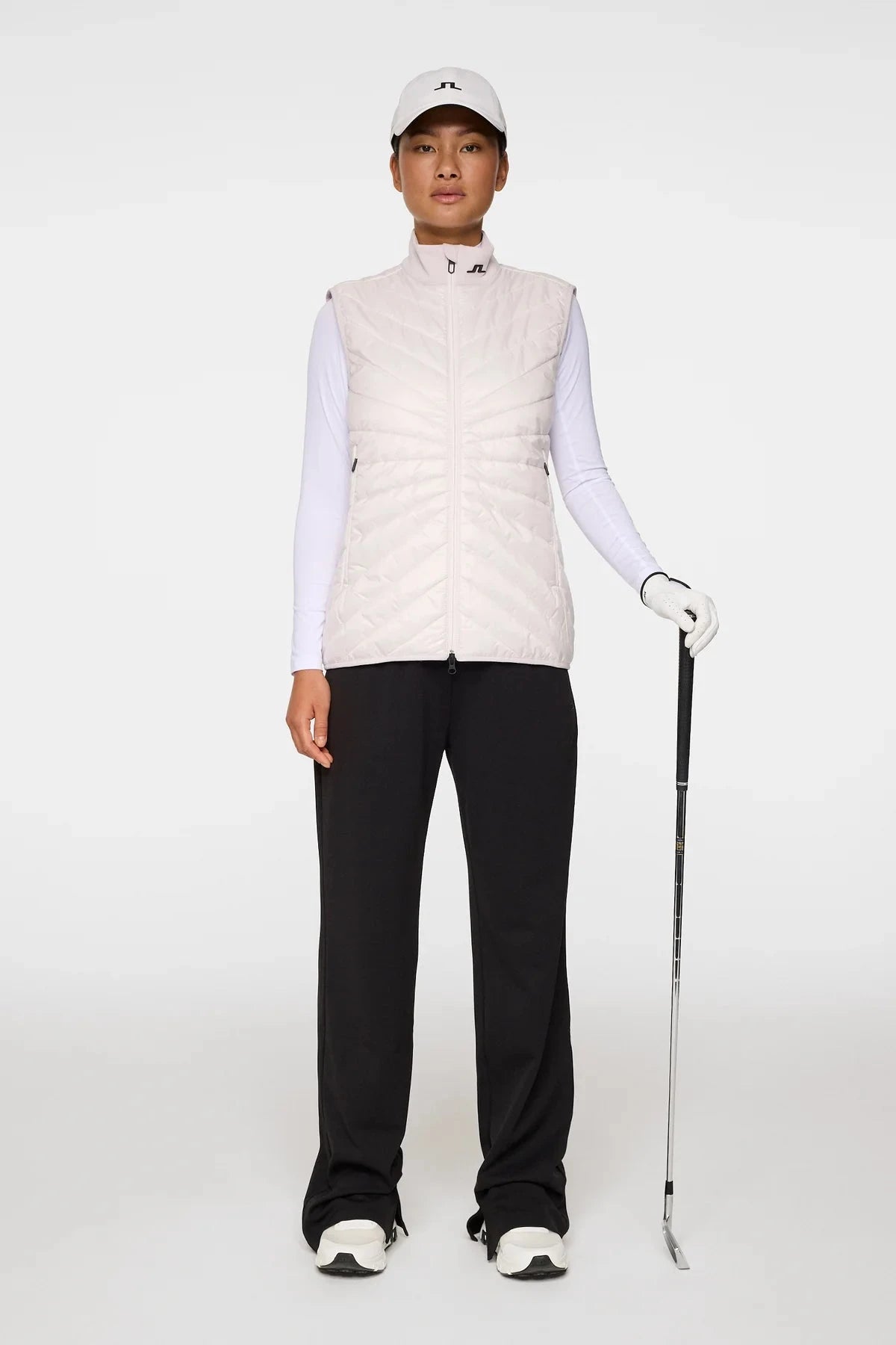 J.LINDEBERG doudoune sans manche Madde Quilt Hybrid Vest Grey Lilac