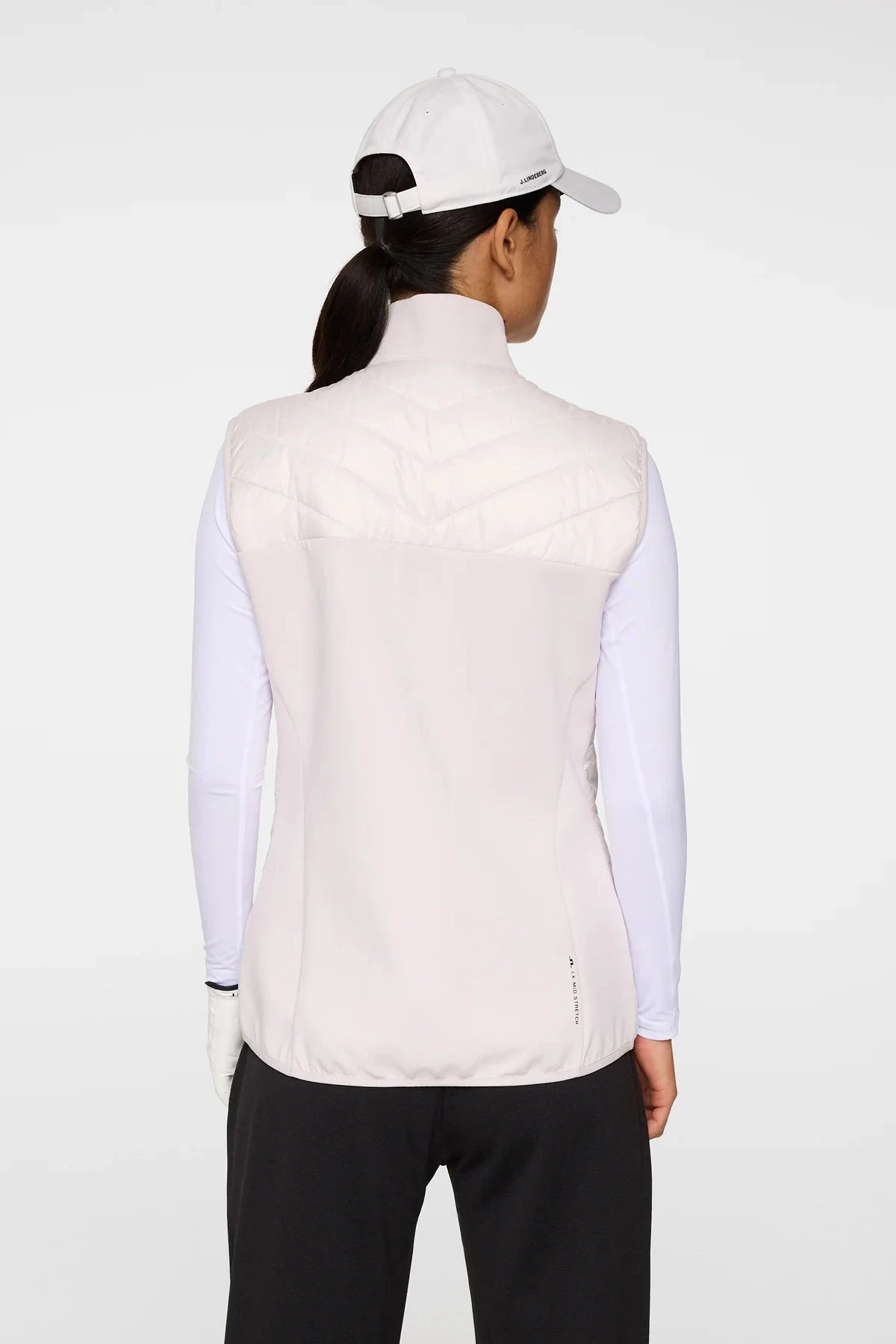 J.LINDEBERG doudoune sans manche Madde Quilt Hybrid Vest Grey Lilac