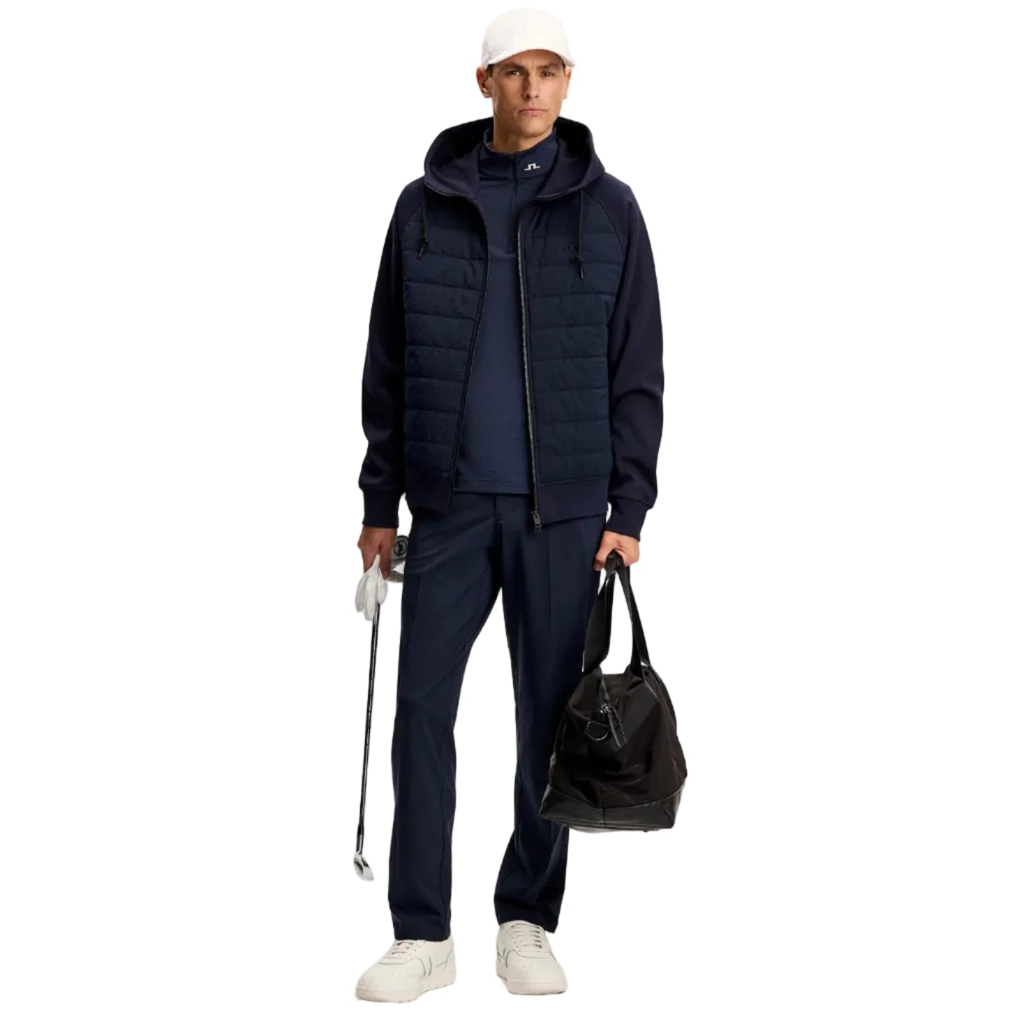 J.LINDEBERG Pantalon MITCH light poly navy