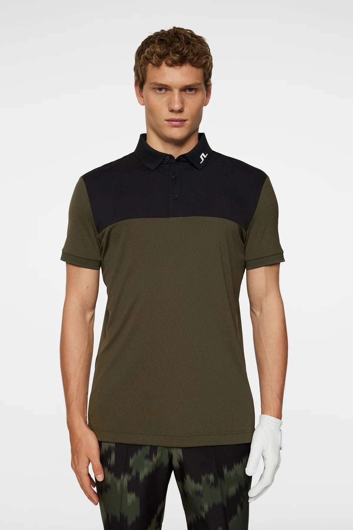 J.LINDEBERG Polo Jeff Forest green