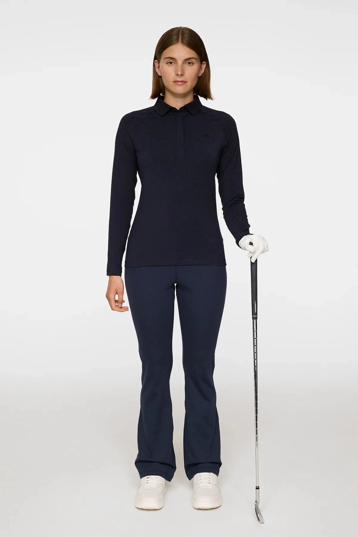 J.LINDEBERG Polo manche longue Flor LS Navy