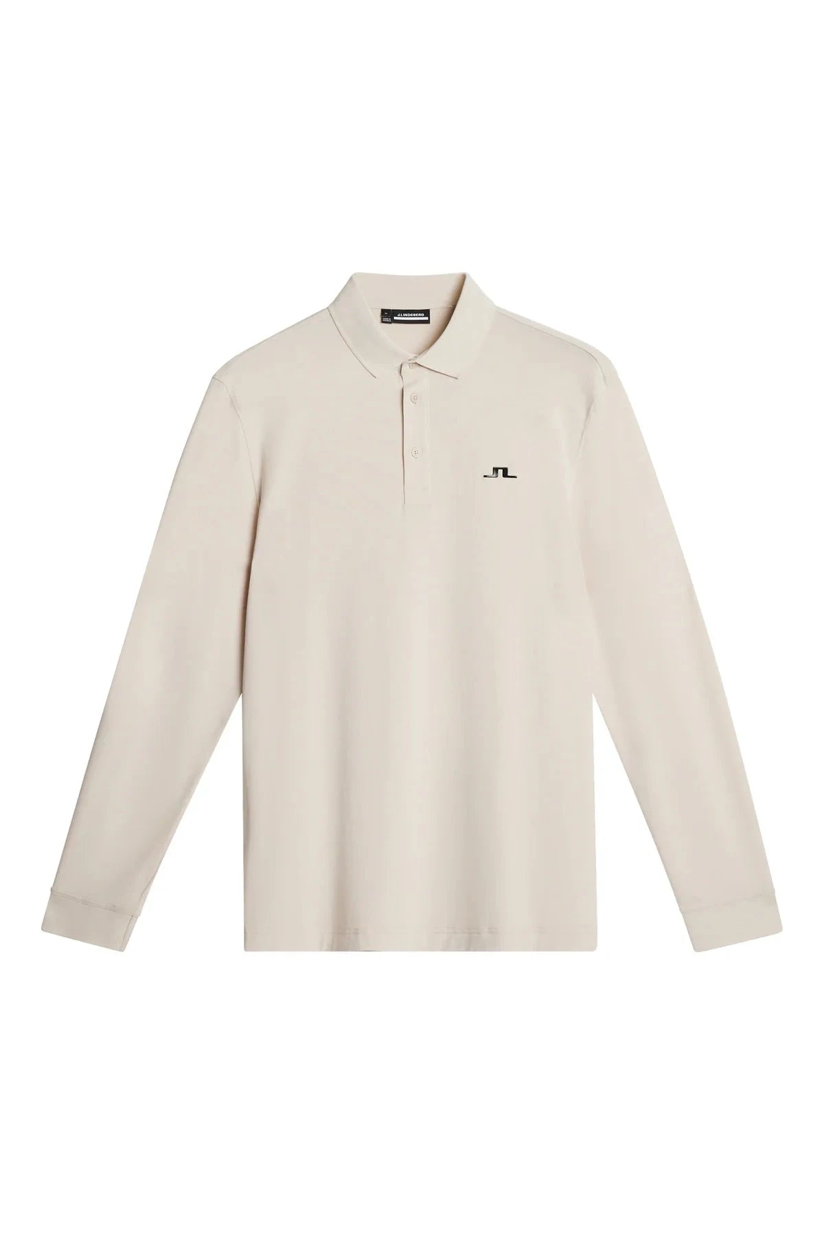 J.LINDEBERG Polo manche longue Florian LS beige