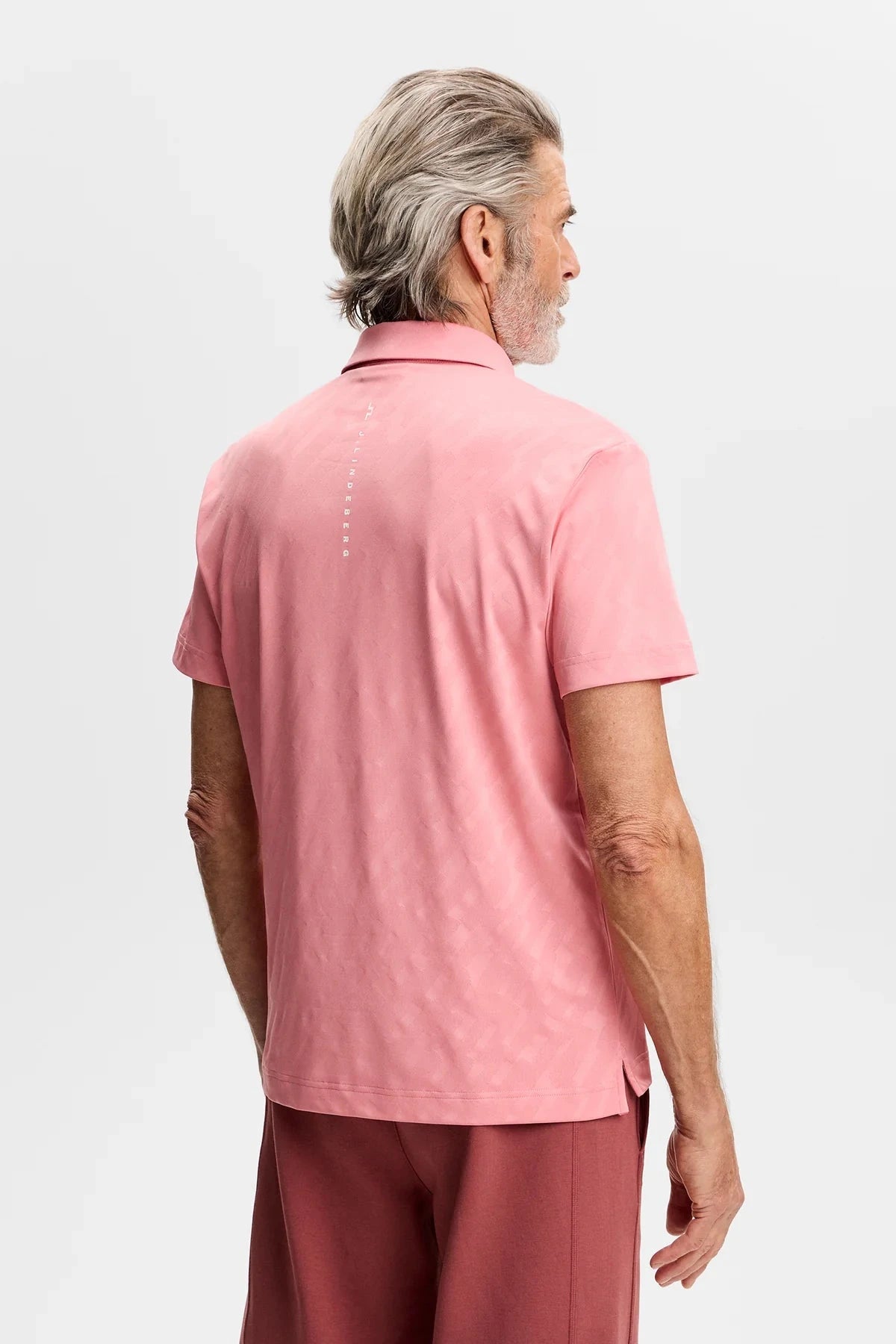 J.Lindeberg Polo Wilhelm Flamingo