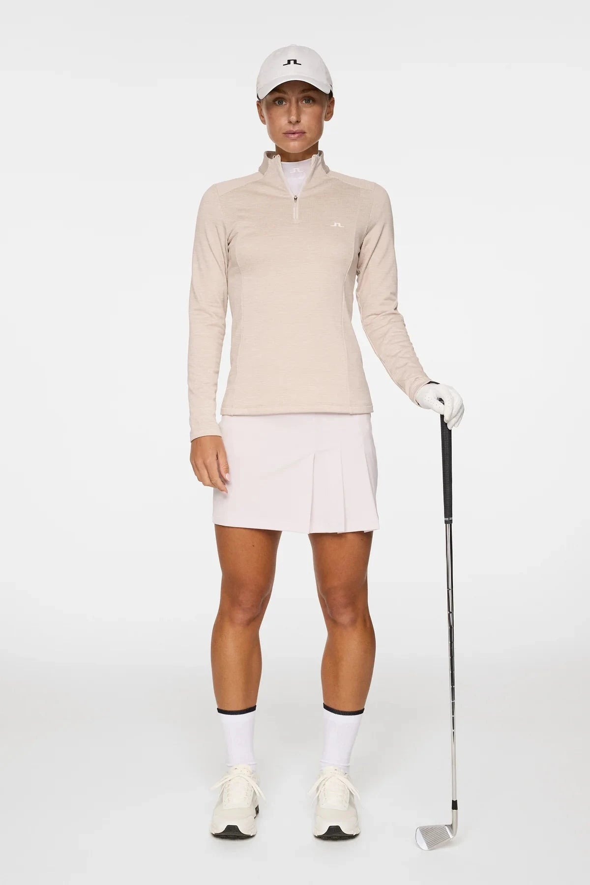 J.LINDEBERG Steffi quarter Zip