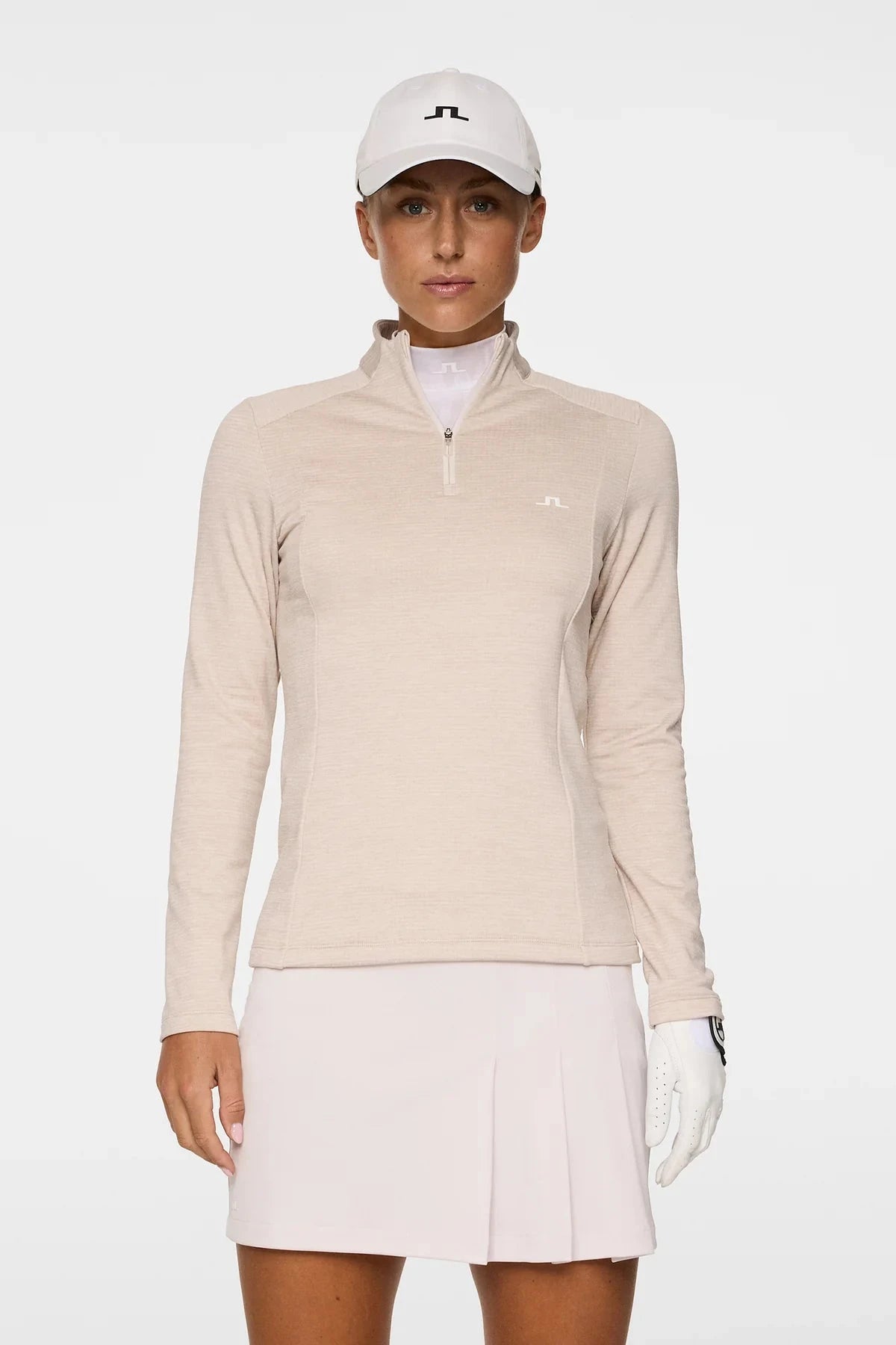 J.LINDEBERG Steffi quarter Zip