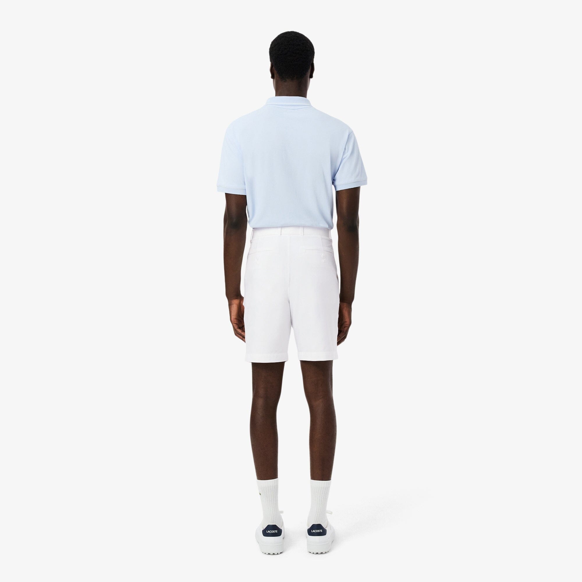 Lacoste Bermuda Golf Ultra Dry Blanc