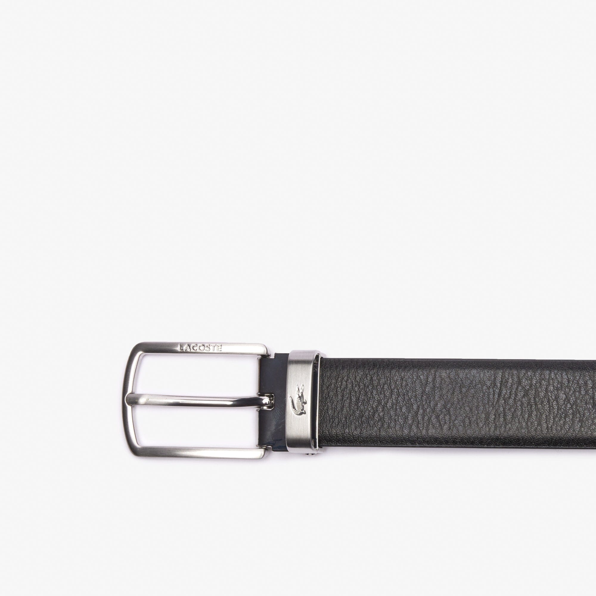 Lacoste ceinture réversible en cuir grainé