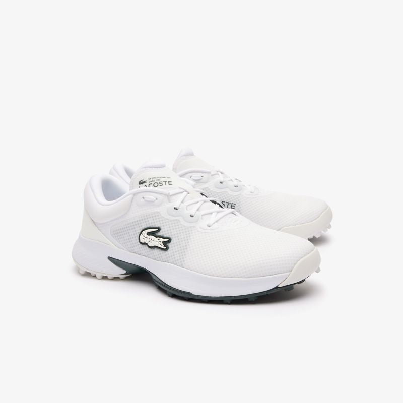 Lacoste Chaussures de Golf Golf Point Homme Blanc/Vert Foncé
