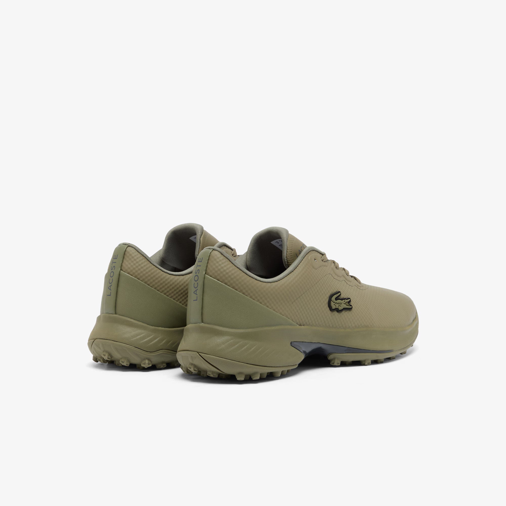 Lacoste Chaussures de Golf Golf Point Homme Kaki-Gris Foncé