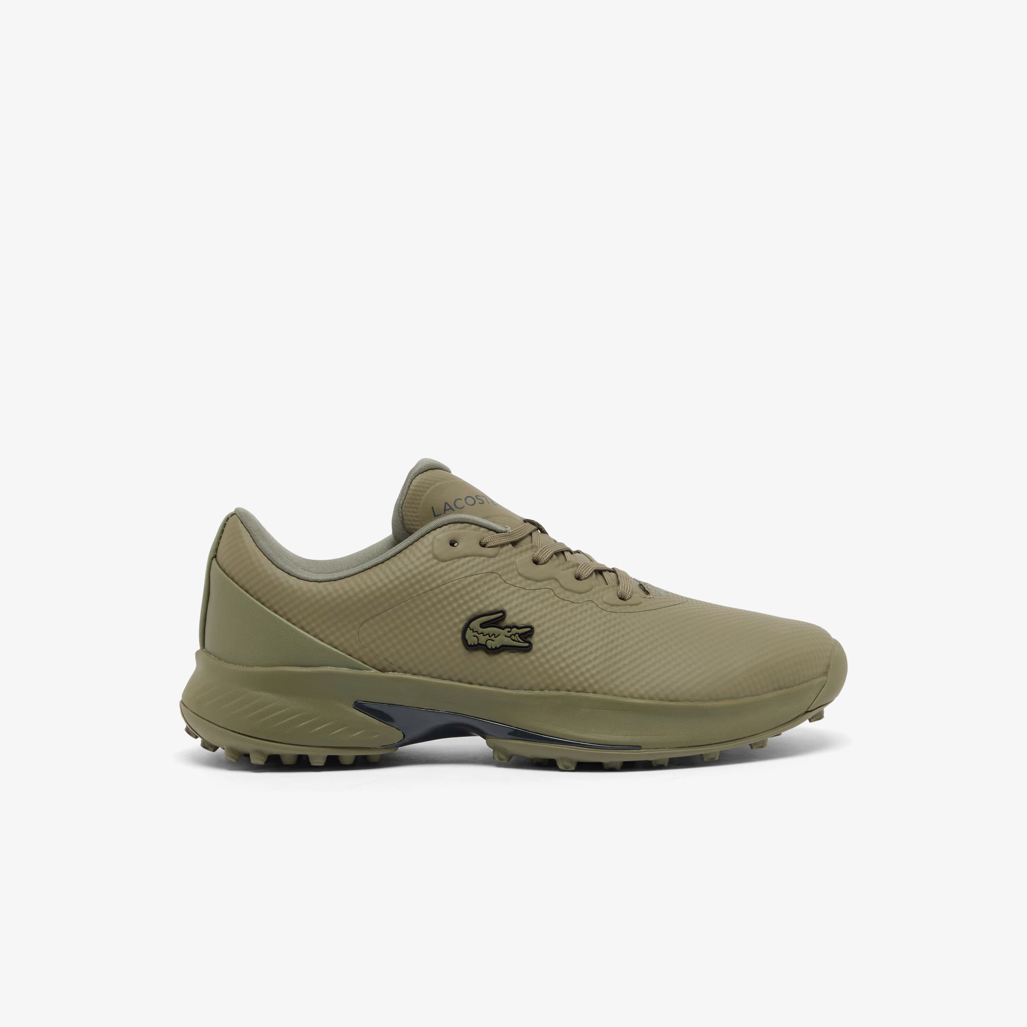 Lacoste Chaussures de Golf Golf Point Homme Kaki-Gris Foncé