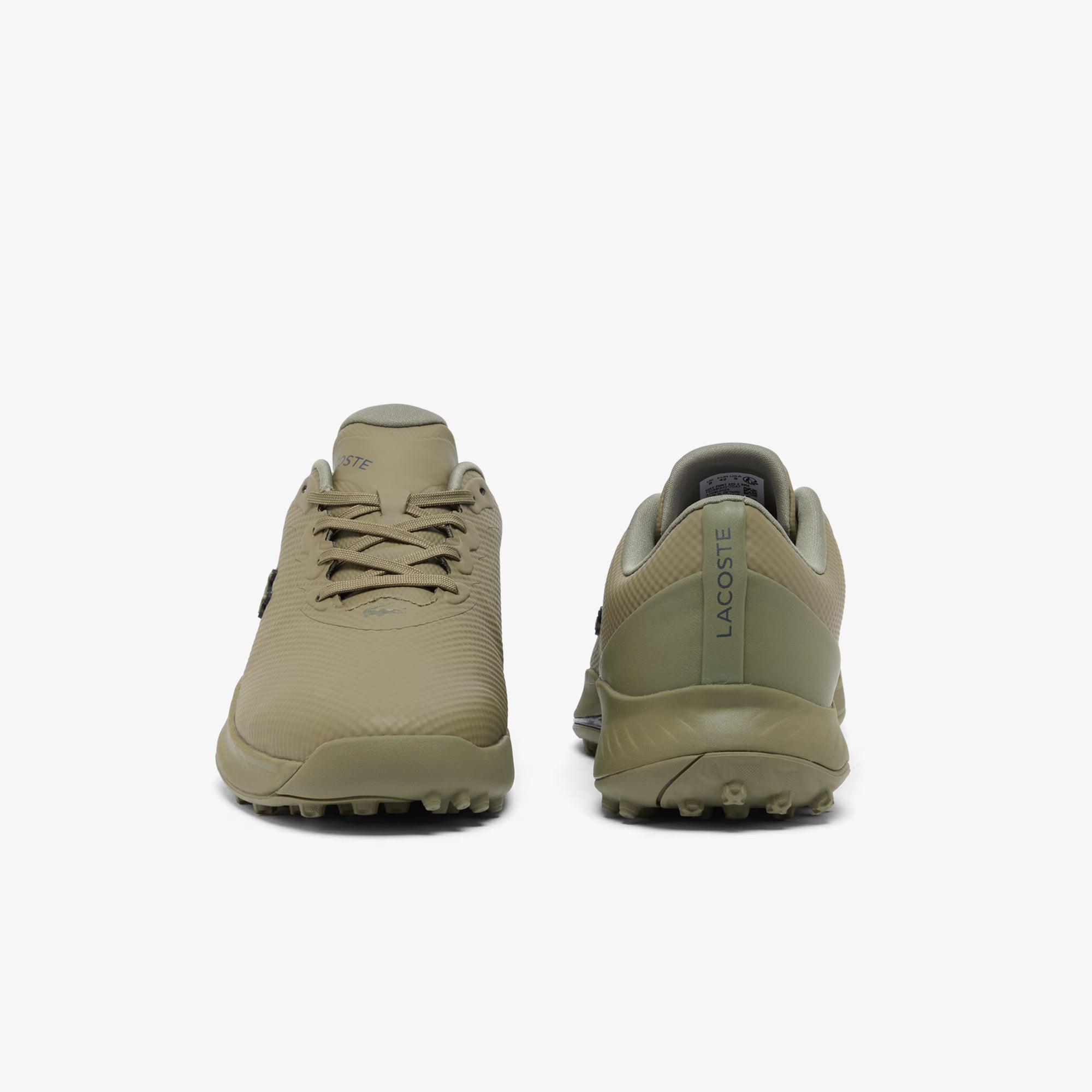Lacoste Chaussures de Golf Golf Point Homme Kaki-Gris Foncé