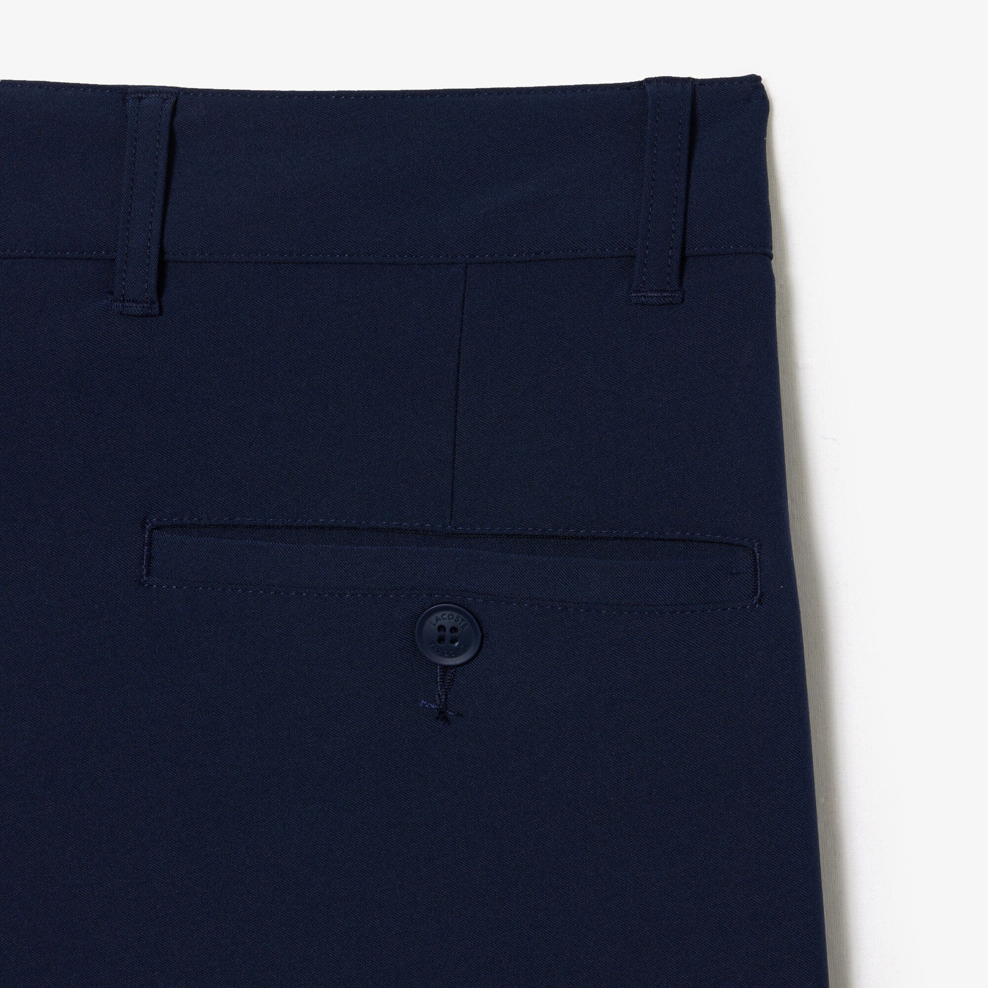 Lacoste Pantalon de golf chino slim fit Bleu Nuit