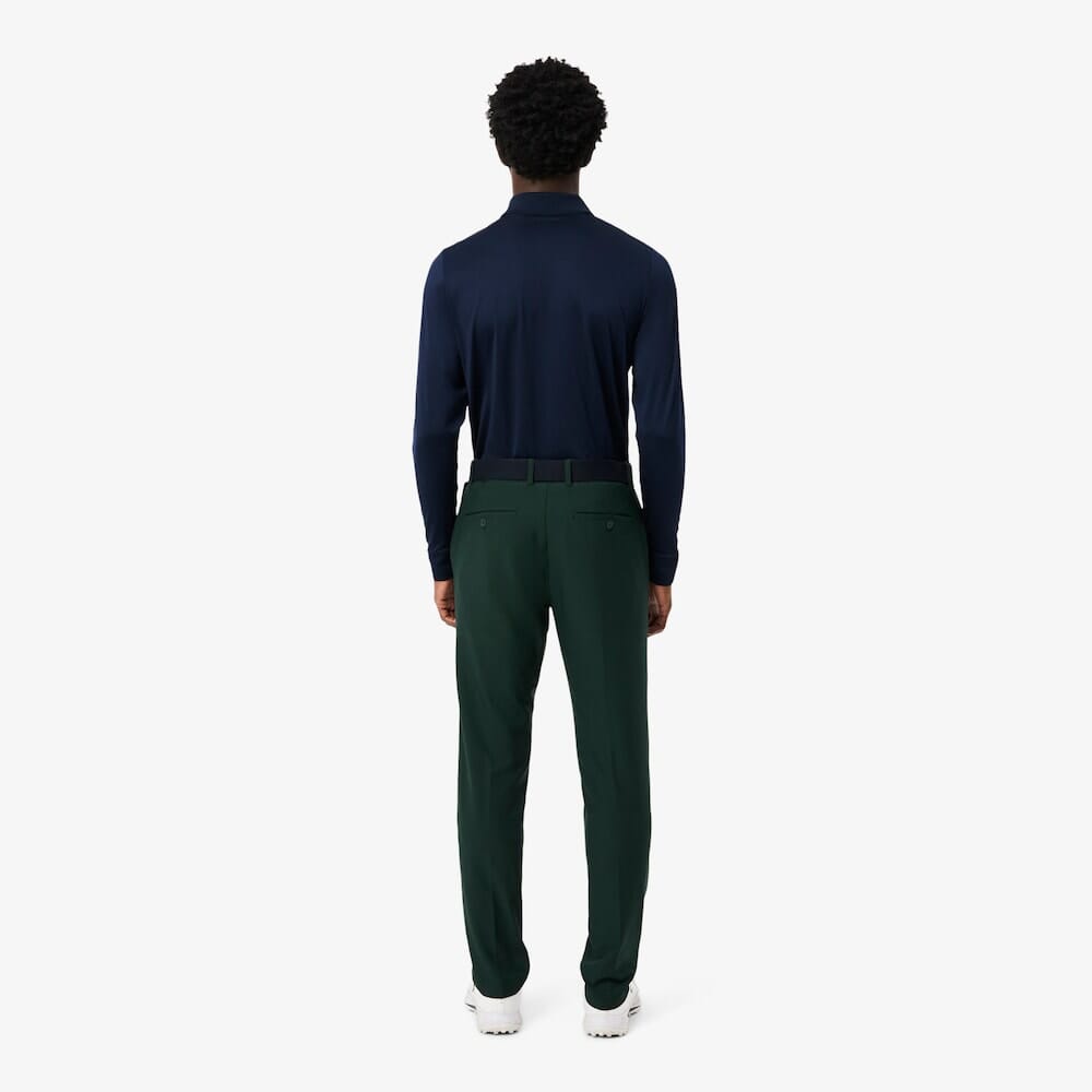 Lacoste Pantalon de golf chino slim fit Vert Sinople
