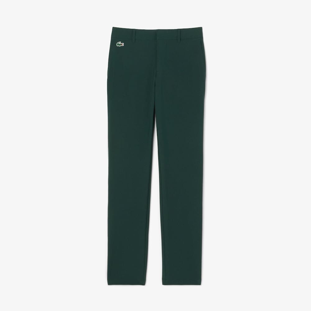 Lacoste Pantalon de golf chino slim fit Vert Sinople