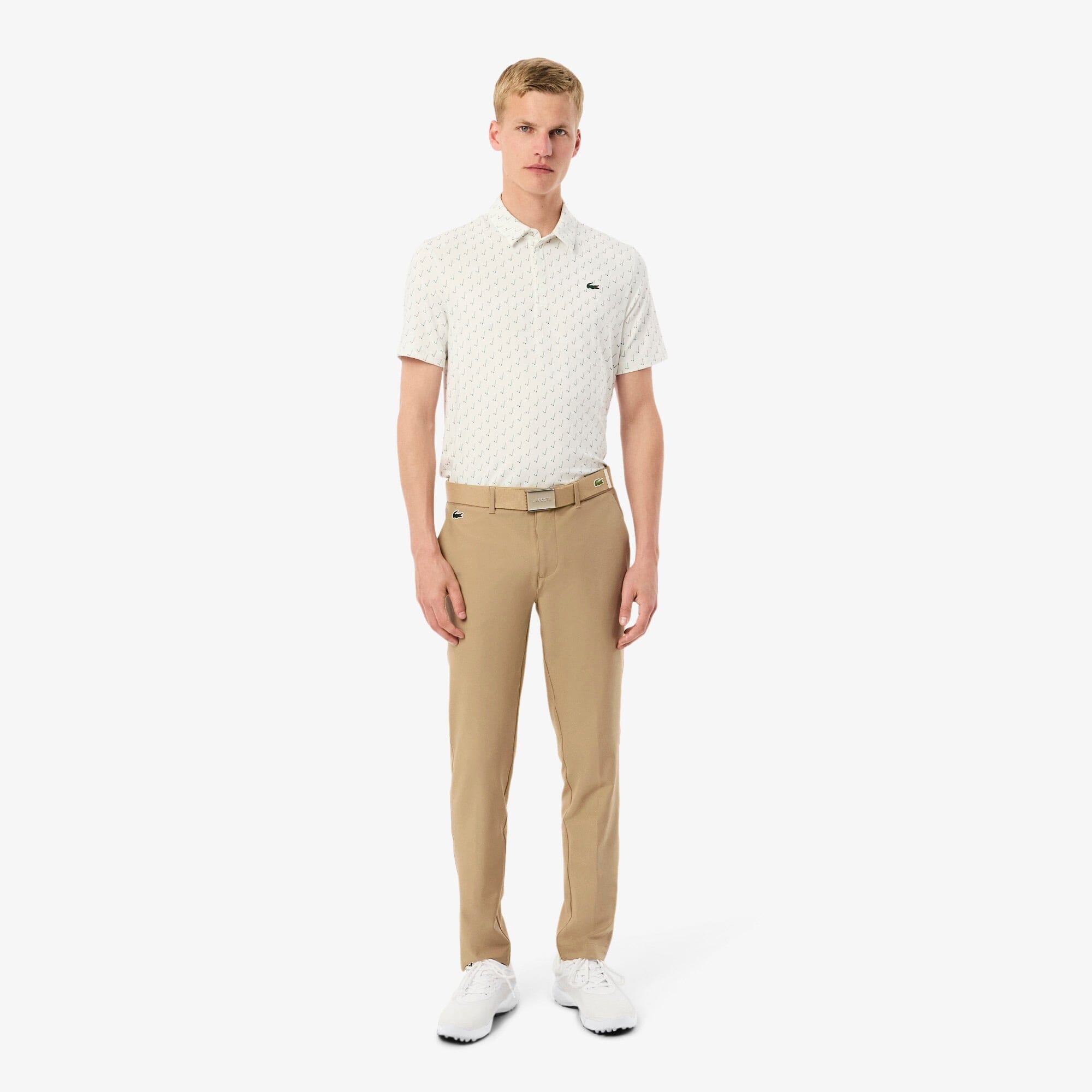 Lacoste Pantalon de golf chino slim fit Viennois