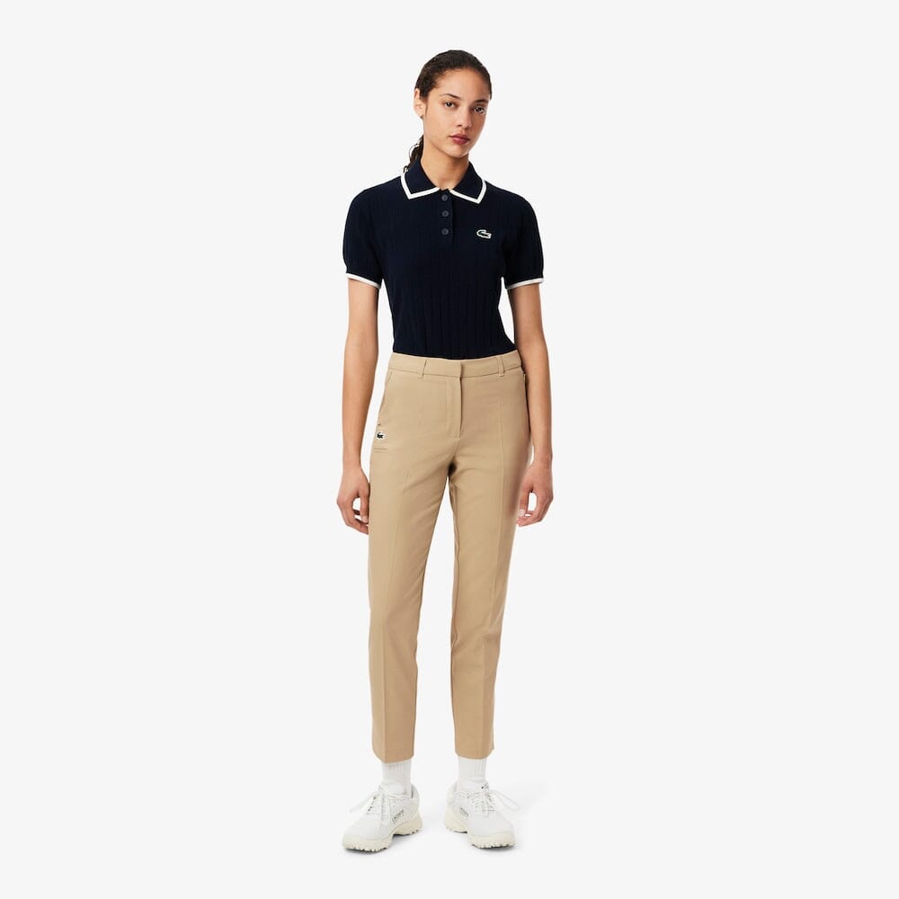 Lacoste Pantalon de Golf Slim Fit Ultra Dry UPF30 Femme