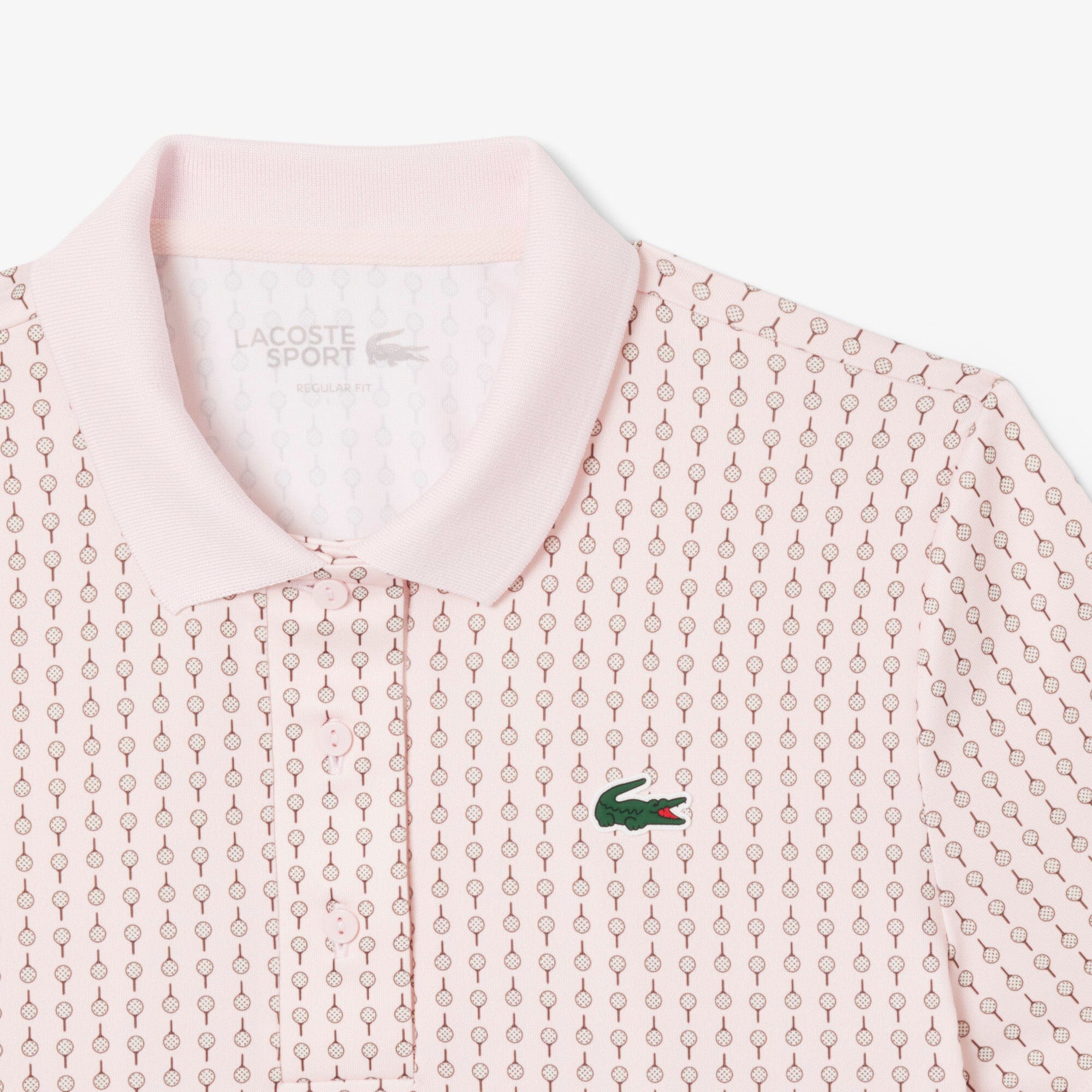 Lacoste Polo Golf imprimé regular fit protection UV