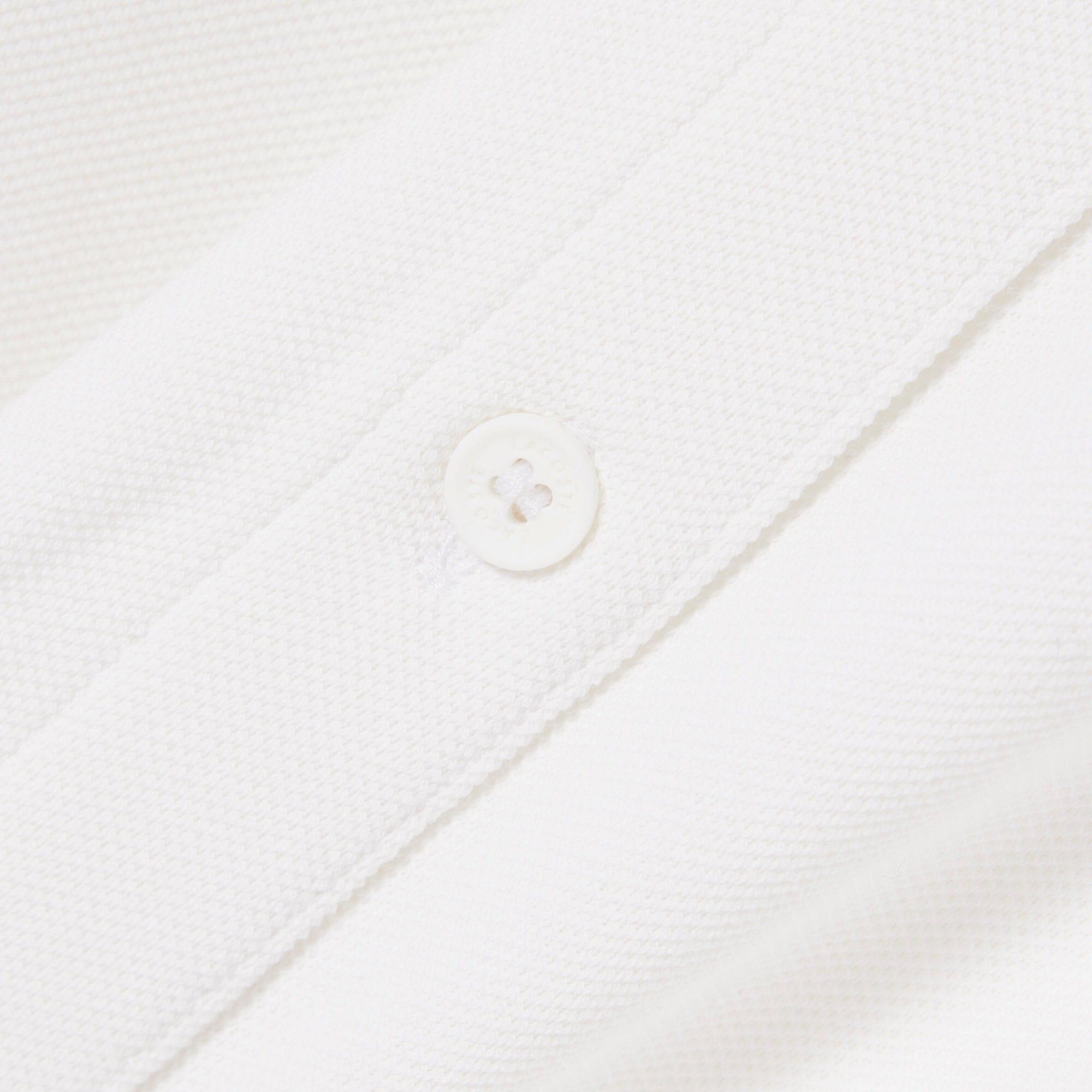 Lacoste Polo Golf thermorégulateur Petit Piqué Blanc